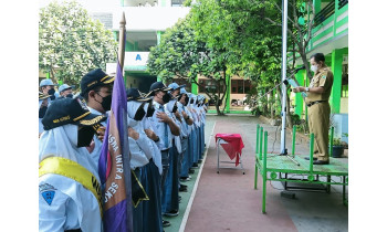 Serah terima Jabatan OSIS SMAN 14 Bekasi