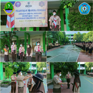 Pelantikan Pramuka Penegak SMAN 14 Bekasi