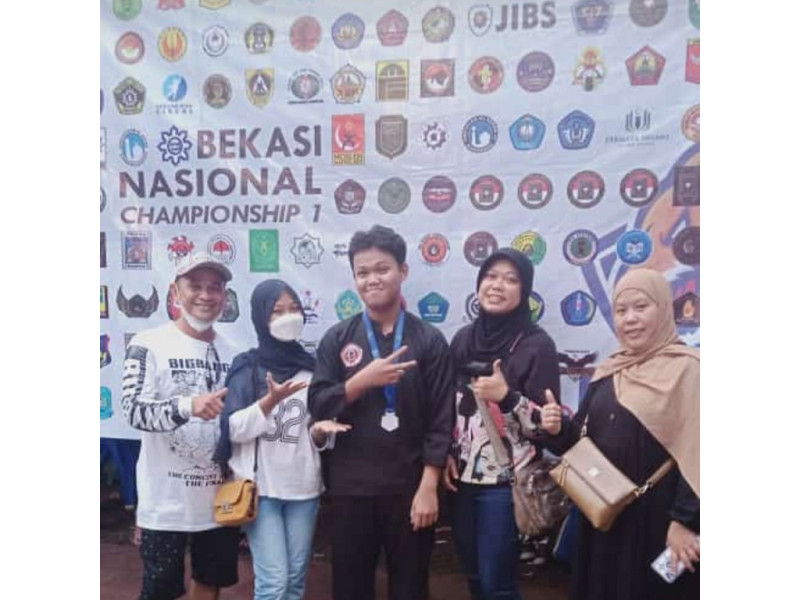 Raihan Fadhil Tharif Juara Turnamen Silat Bekasi Nasional Championship