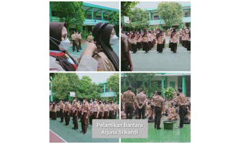 Pelantikan Pramuka Bantara Arjuna 2021